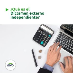 ¿Que es el dictamen externo independiente?
