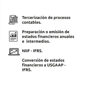 ¿Que servicios ofrece el outsourcing contable?